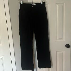 Zara Cargo Pants Black